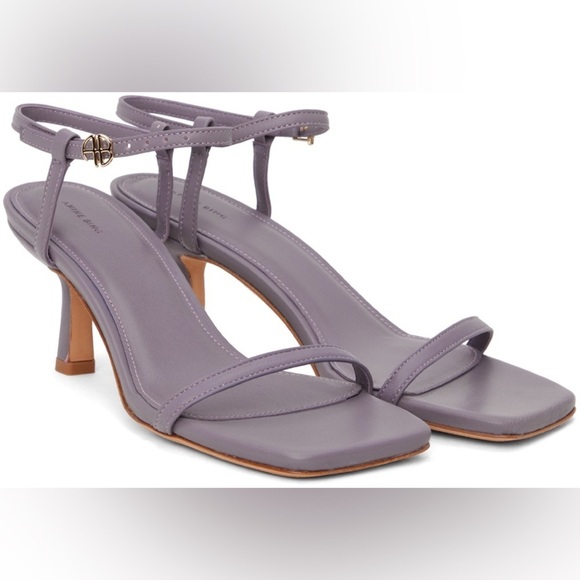 Anine Bing | Invisible Purple Sandals In Violet Size 40 New - Picture 1 of 14